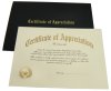 Certificate of Appreciation with Cover