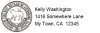 50 Return Address Labels