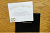 Certificate of Appreciation with Cover