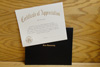 Certificate of Appreciation with Cover