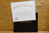 Certificate of Appreciation with Cover