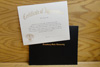 Certificate of Appreciation with Cover