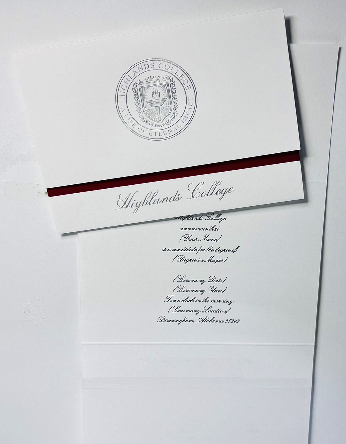 25 Personalized Announcements