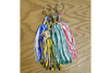 Keychain with Tassel and Year Date