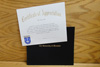 Certificate of Appreciation with Cover