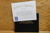 Certificate of Appreciation with Cover