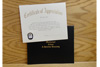 Certificate of Appreciation with Cover