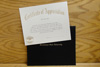 Certificate of Appreciation with Cover