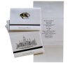 25 Personalized Announcements - White