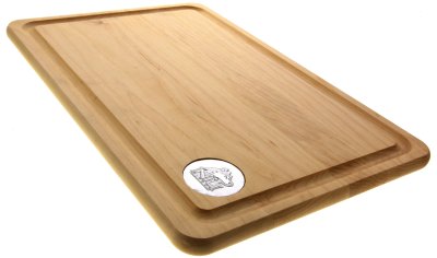 Maple Cutting Board 12x18 with Medallion