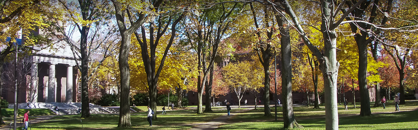 Harvard University Campus photo.