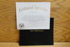 Certificate of Appreciation with Cover