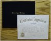 Certificate of Appreciation with Cover