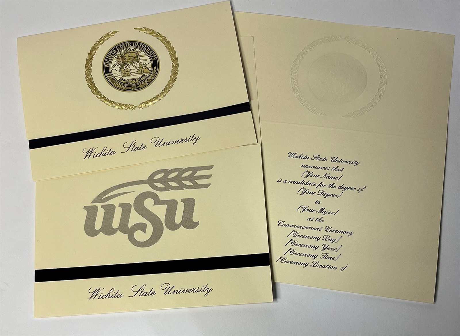 25 Personalized Announcements - TriFold