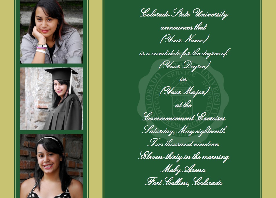 CB Graduation Announcements